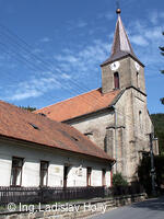 Evangelická fara, pamětní deska Daniel Sloboda, Rusava